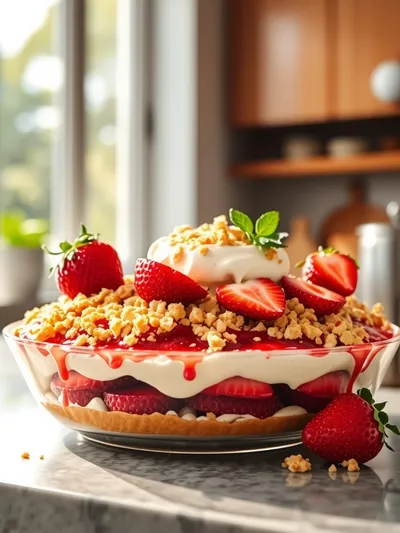 Strawberry Pretzel Salad Recipe