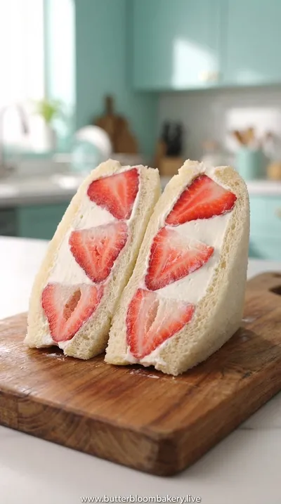 4-Ingredient Strawberry Sando