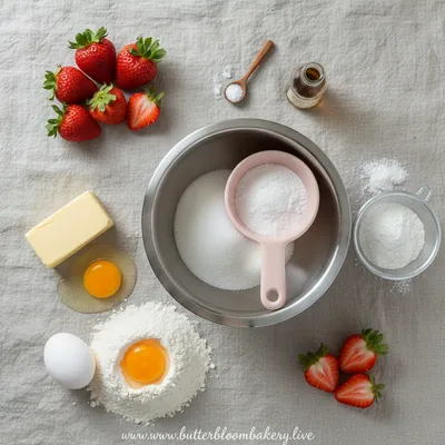 Strawberry Sugar Cookies – Soft Chewy & Fluffy - cooking process