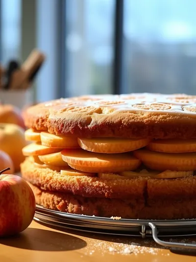 Vegan Apple Cake – Simple 8‑Ingredient Recipe