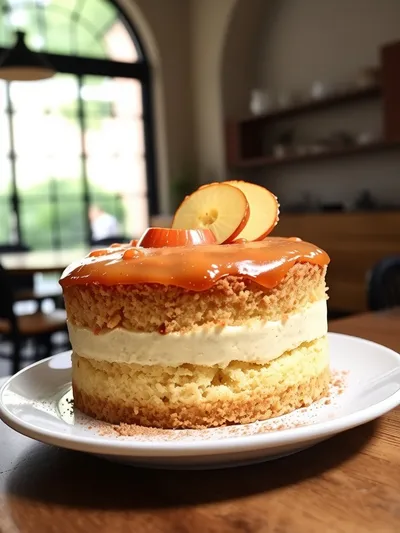 Vegan Apple Cake – Simple 8‑Ingredient Recipe - cooking process