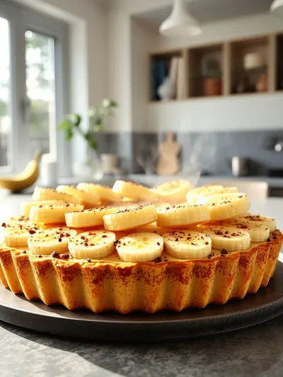 Vegan Banana Tart